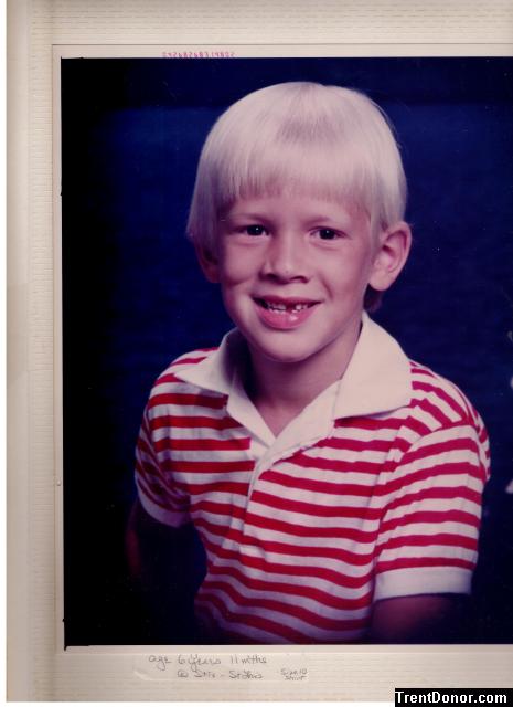 27 - Trent 6 years (white hair, size 10 shirt)