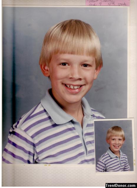 32 - Trent 9 years (4th grade photo)