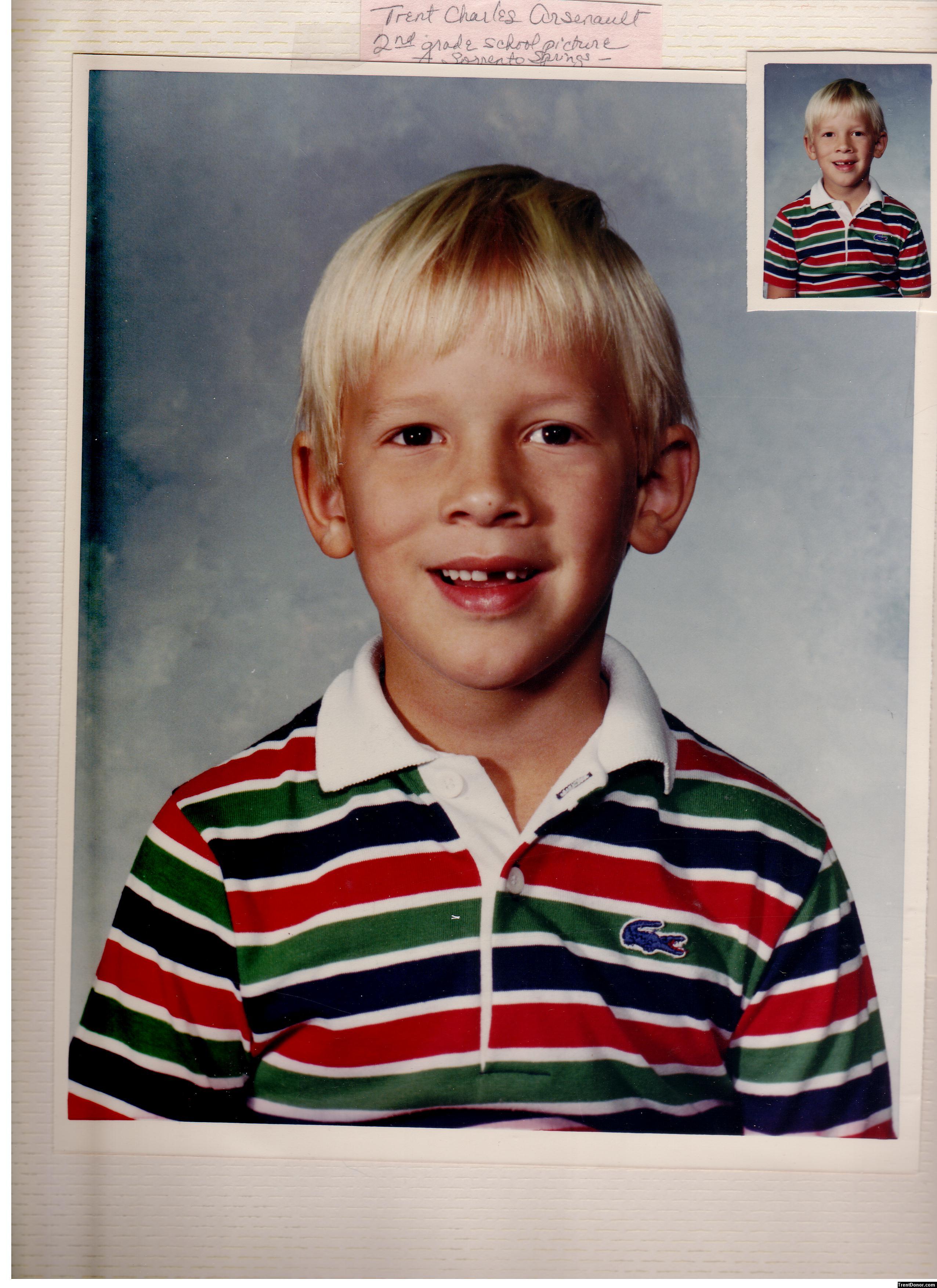 28 - Trent 7 years (2nd grade photo)