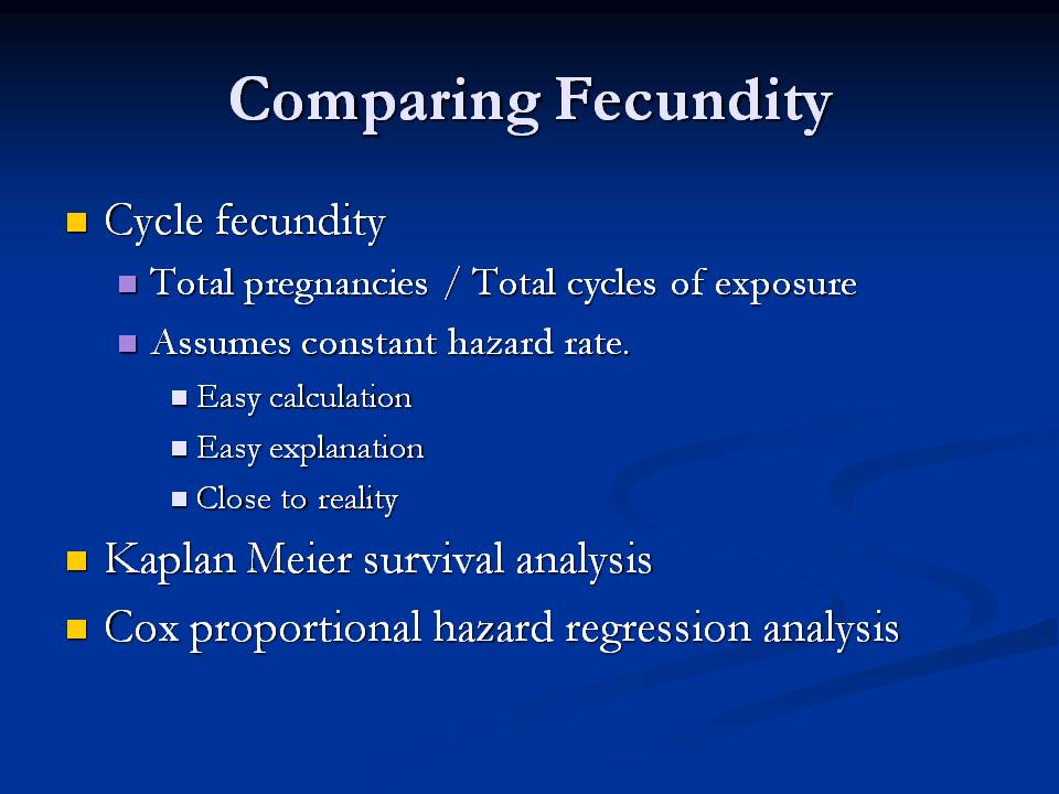 Slide5 - Stanford University Study - Fresh Semen vs Frozen Semen