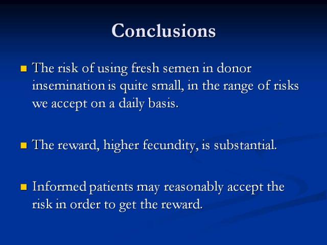 Slide27 - Stanford University Study - Fresh Semen vs Frozen Semen