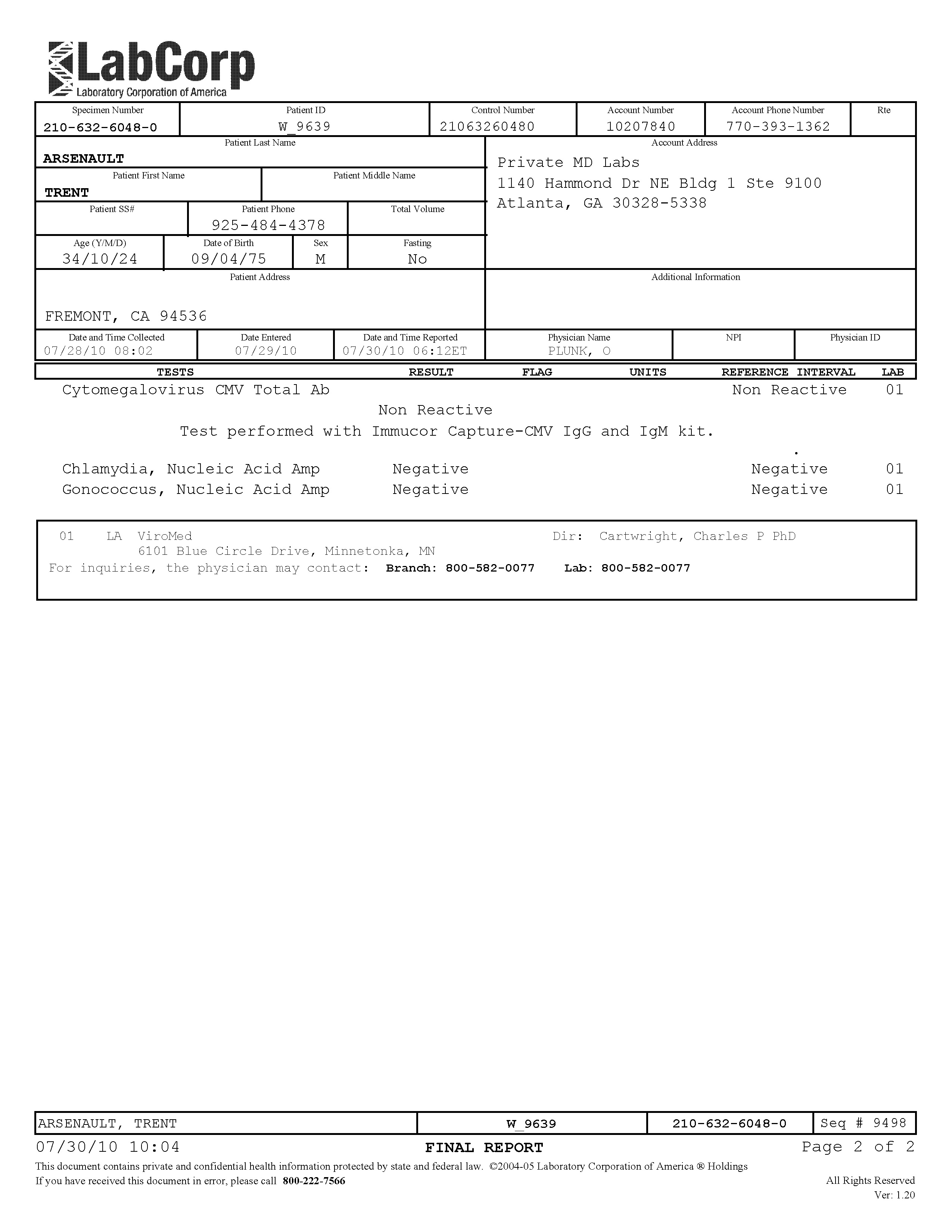 Trent STD - July 30, 2010 - Page 2 of 2