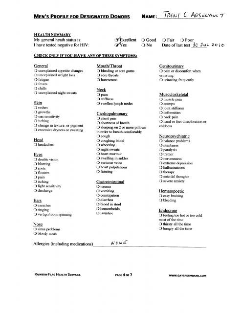 Donor Profile Pg 4 of 7